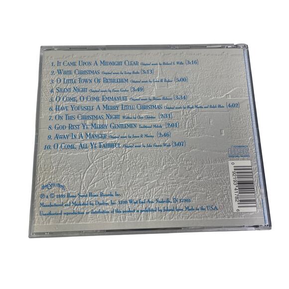 Vintage 1994 I'm In The Mood Christmas Soothing Harp Music Audio CD Jewel Case - Picture 3 of 3